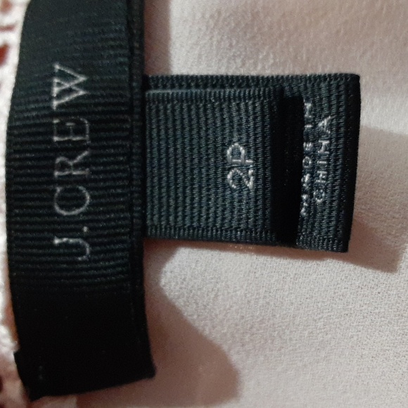 J. Crew Pink Tank Top Eyelit Design Women's Size 2P Business Casual Office - Picture 7 of 8